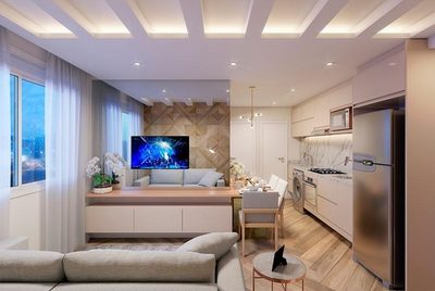 Apartamento, 2 quartos, 35 m² - Foto 2