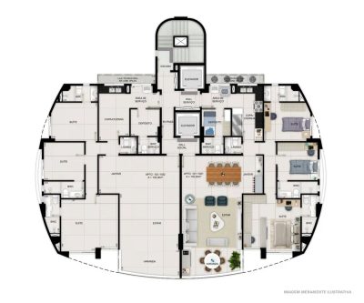 Apartamento, 3 quartos, 130 m² - Foto 4