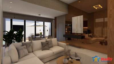 Casa de Condomínio, 3 quartos - Foto 4