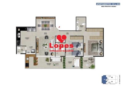 Apartamento, 2 quartos, 106 m² - Foto 4
