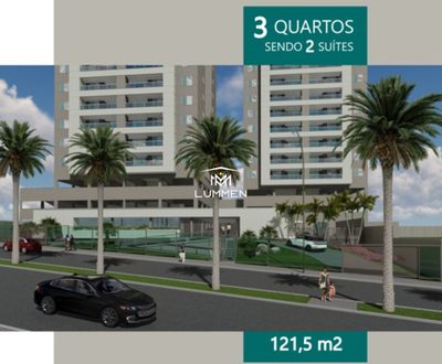 Apartamento, 3 quartos, 121 m² - Foto 1