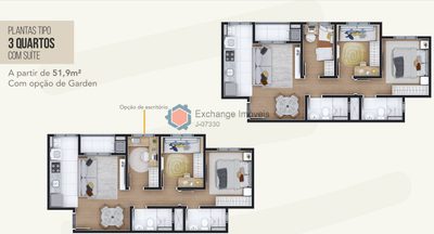 Apartamento, 3 quartos - Foto 3