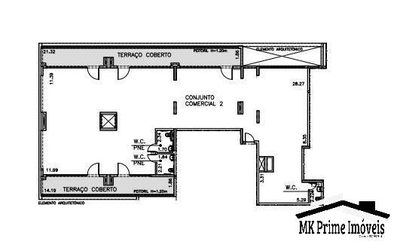 Sala-Conjunto, 396 m² - Foto 1