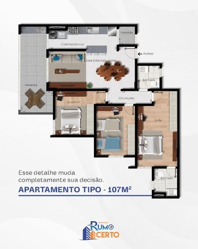 Apartamento, 3 quartos - Foto 4