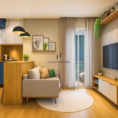 Apartamento, 2 quartos, 35 m² - Foto 3