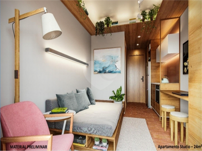 Apartamento, 1 quarto, 24 m² - Foto 3