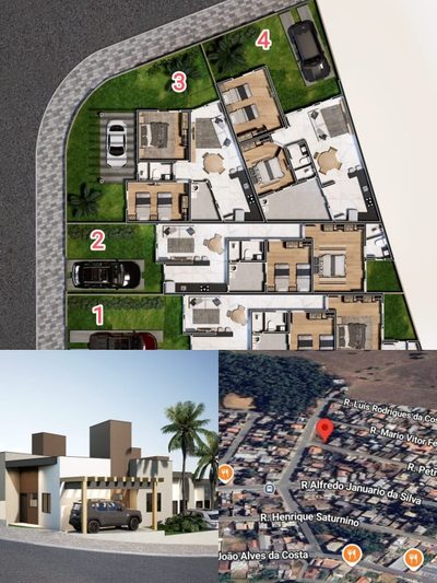 Casa, 2 quartos, 64 m² - Foto 3