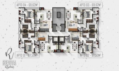 Apartamento, 2 quartos, 69 m² - Foto 4