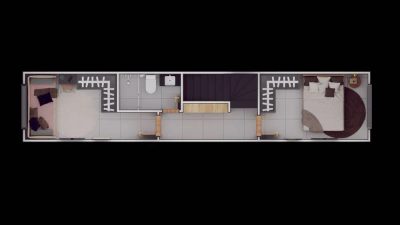 Casa, 2 quartos, 55 m² - Foto 3