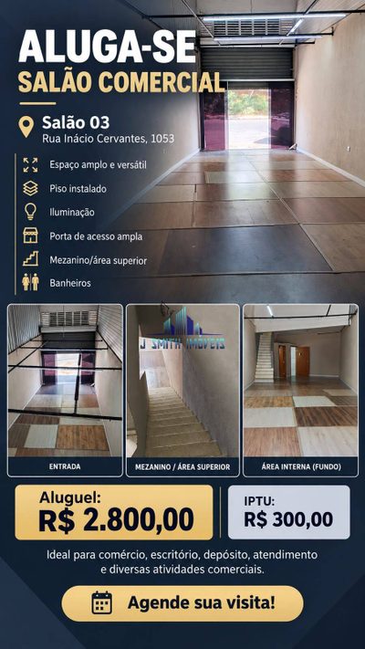 Loja-Salão, 190 m² - Foto 1