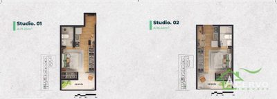 Kitnet-Studio, 21 m² - Foto 3