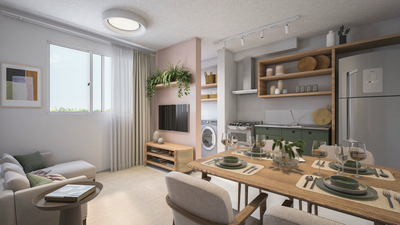 Apartamento, 2 quartos, 33 m² - Foto 3