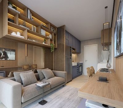 Apartamento, 2 quartos, 38 m² - Foto 2