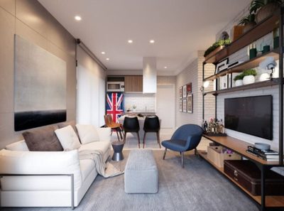 Apartamento, 1 quarto, 32 m² - Foto 5