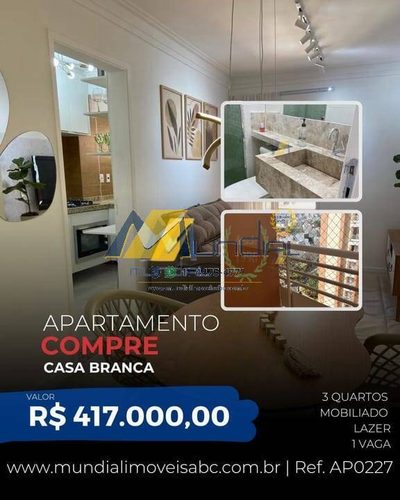 Apartamento, 3 quartos, 54 m² - Foto 1