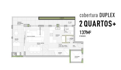 Cobertura, 2 quartos, 134 m² - Foto 5