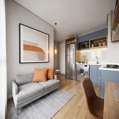 Apartamento, 1 quarto, 24 m² - Foto 4