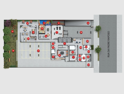 Loja-Salão, 105 m² - Foto 2