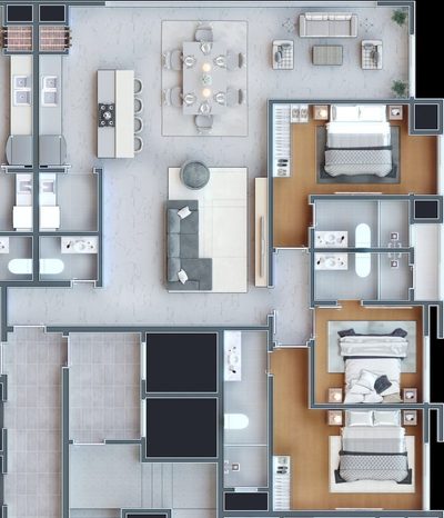 Apartamento, 3 quartos, 202 m² - Foto 5