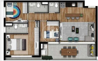 Apartamento, 3 quartos, 85 m² - Foto 2