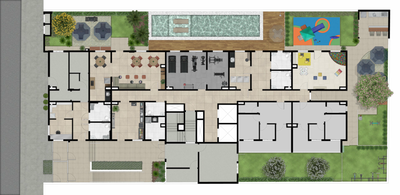 Casa, 1 quarto, 37 m² - Foto 2