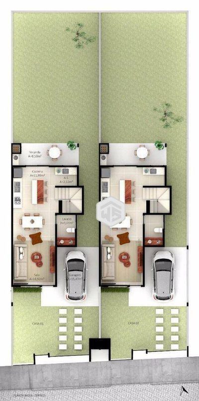 Sobrado, 3 quartos, 138 m² - Foto 3