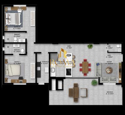 Apartamento, 2 quartos, 83 m² - Foto 5