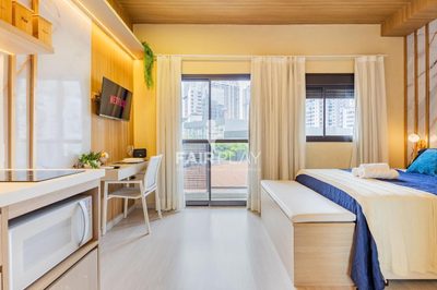 Apartamento, 1 quarto, 27 m² - Foto 1