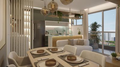 Apartamento, 2 quartos, 45 m² - Foto 2