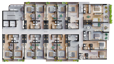 Apartamento, 1 quarto, 41 m² - Foto 2