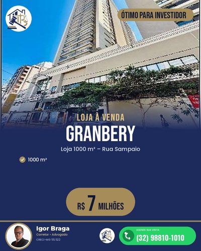 Loja-Salão, 1000 m² - Foto 1