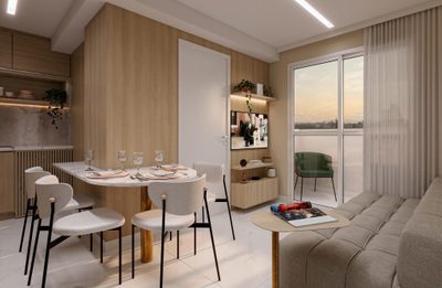 Apartamento, 2 quartos, 34 m² - Foto 2