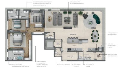 Apartamento, 3 quartos, 182 m² - Foto 4