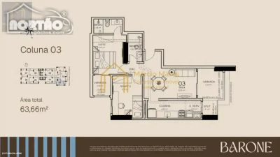 Casa, 2 quartos, 54 m² - Foto 2