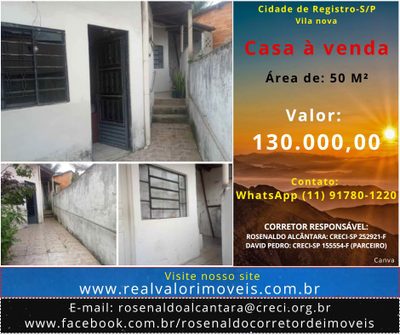 Casa, 2 quartos - Foto 1