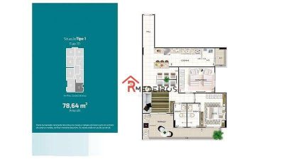 Apartamento, 2 quartos, 78 m² - Foto 4
