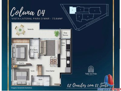 Apartamento, 2 quartos, 67 m² - Foto 2