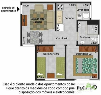 Apartamento, 2 quartos - Foto 5