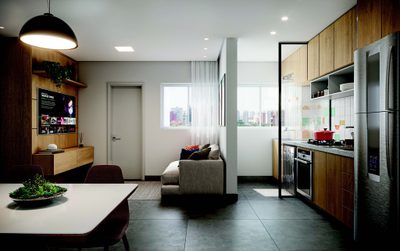 Apartamento, 1 quarto, 31 m² - Foto 2
