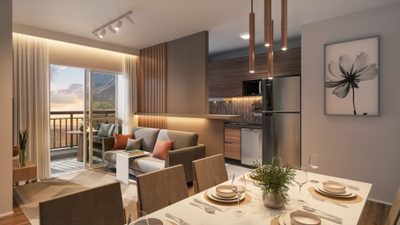 Apartamento, 2 quartos, 56 m² - Foto 4