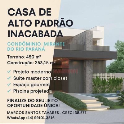 Casa de Condomínio, 4 quartos - Foto 1