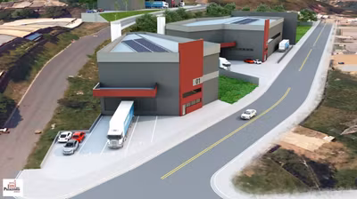 Depósito-Galpão, 800 m² - Foto 1