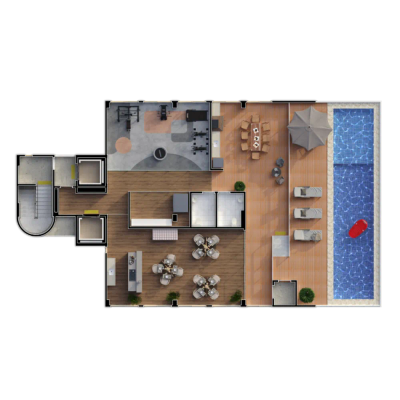 Apartamento, 1 quarto, 33 m² - Foto 4