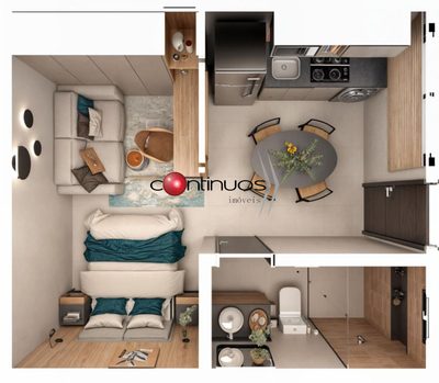Flat/Apart Hotel, 1 quarto, 23 m² - Foto 4