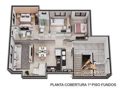 Apartamento, 3 quartos, 80 m² - Foto 2