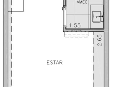 Apartamento, 1 quarto, 31 m² - Foto 2