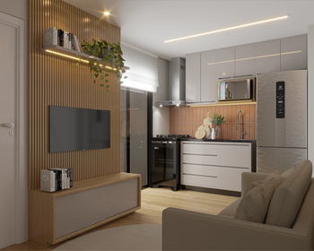 Apartamento, 1 quarto, 32 m² - Foto 3