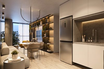 Apartamento, 1 quarto, 19 m² - Foto 1