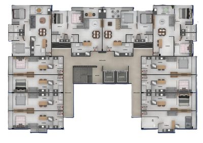 Apartamento, 2 quartos, 54 m² - Foto 2