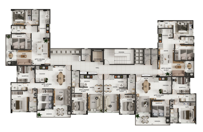 Apartamento, 2 quartos, 56 m² - Foto 3